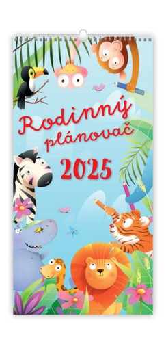 Kalendář nástěnný 2025 - Rodinný plánovač