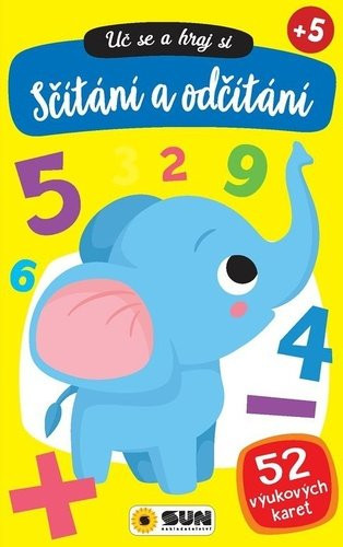 Uč se hraj si - Sčítání a odčítání  - 52 výukových karet