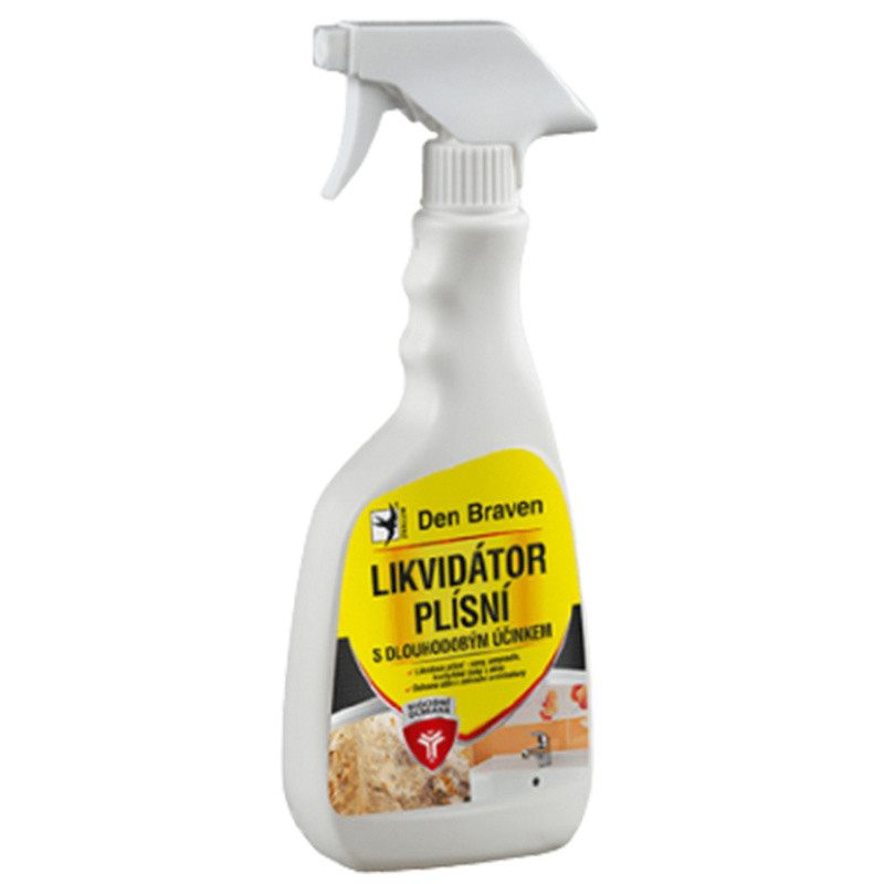 Den Braven Den Braven likvidátor plísní s dlouhodobým účinkem 500 ml Likvidátor plísní s dlouhodobým účinkem, láhev s rozprašovačem...
