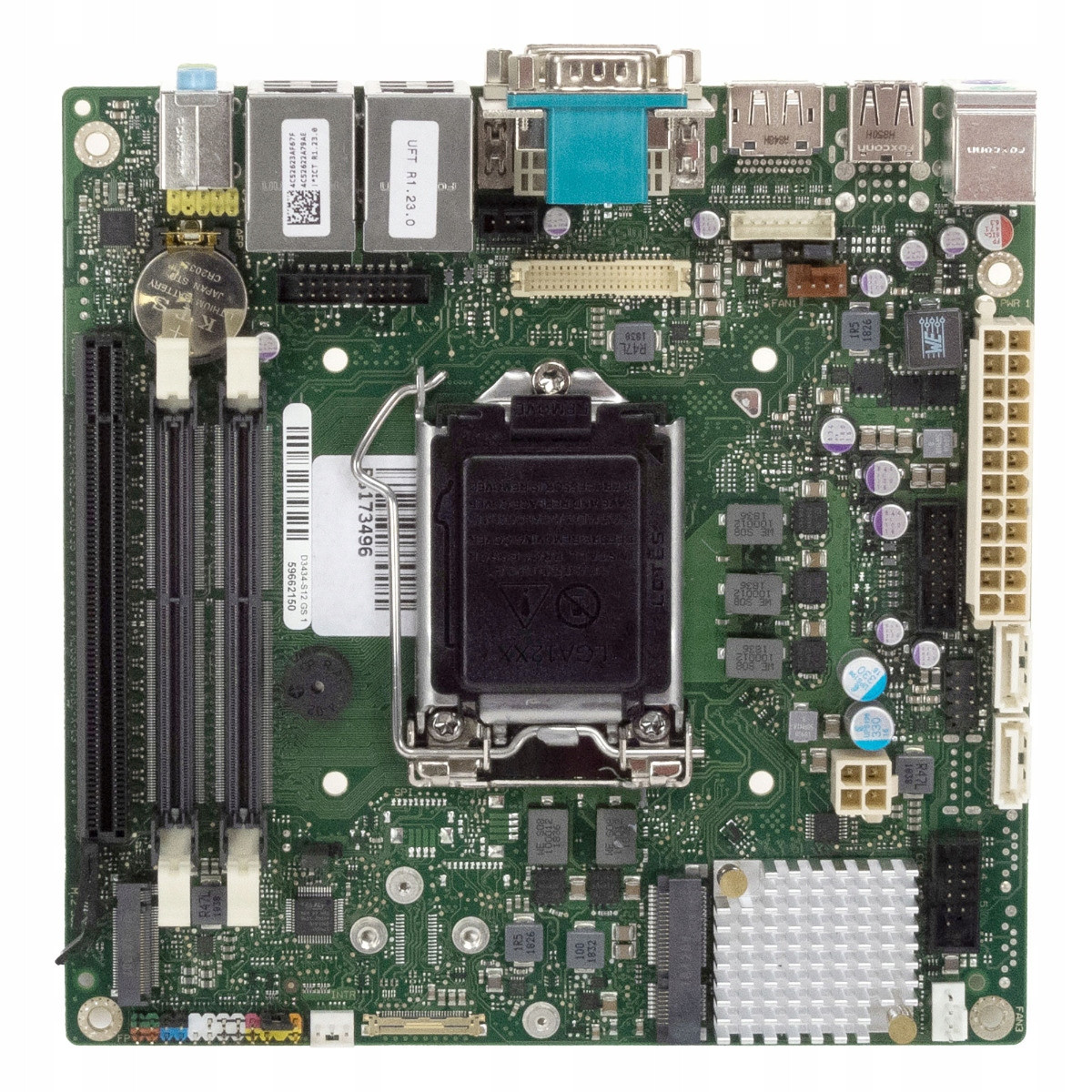 Fujitsu D3434-S12 GS1 LGA1151 DDR4 So-dimm H110 Průmyslová Mini-itx Deska