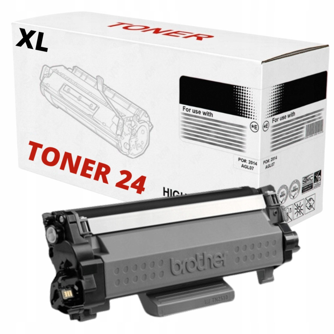 Toner pro Brother TN2510XL HL-L2400DW L2445DW L2447DW L2665DW 3000 stran