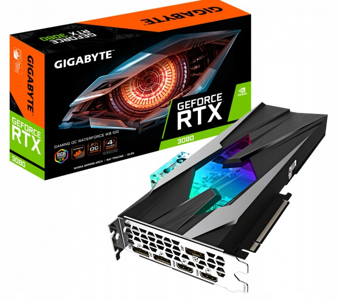 Grafická karta Gigabyte Rtx 3080 Wb Aorus 100MH/S