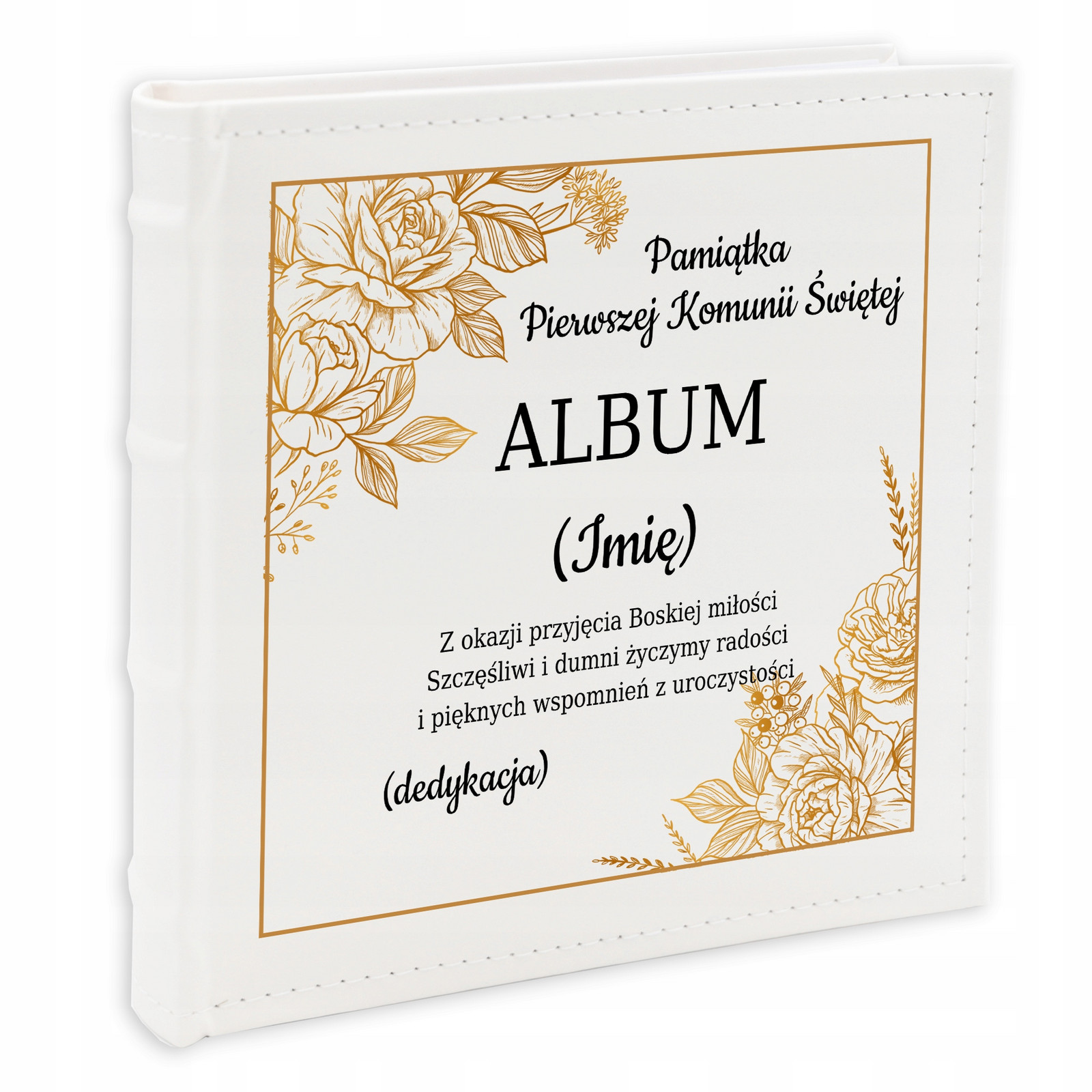 Fotoalbum 10x15cm Komunitní suvenýr s Věnováním Jméno Vlastní Obálka