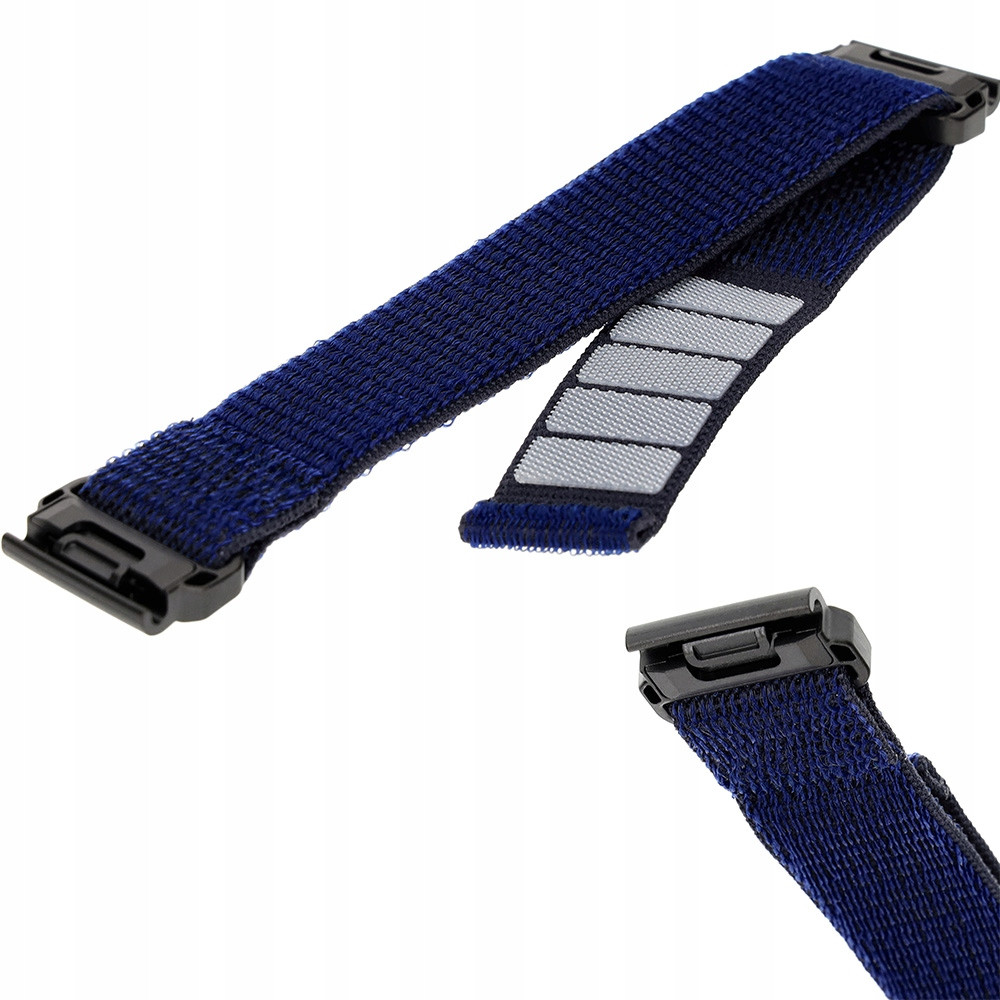 Nylonový řemínek na suchý zip pro hodinky Garmin QuickFit 22mm, Fixed