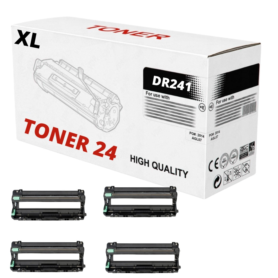 Sada 4x Buben Brother DR-241 DCP9020 MFC-9140CDN