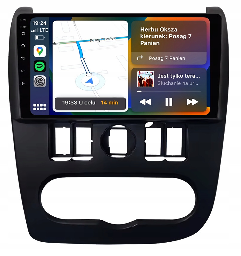 Dacia Duster Rádio Navigace Android Auto Carplay