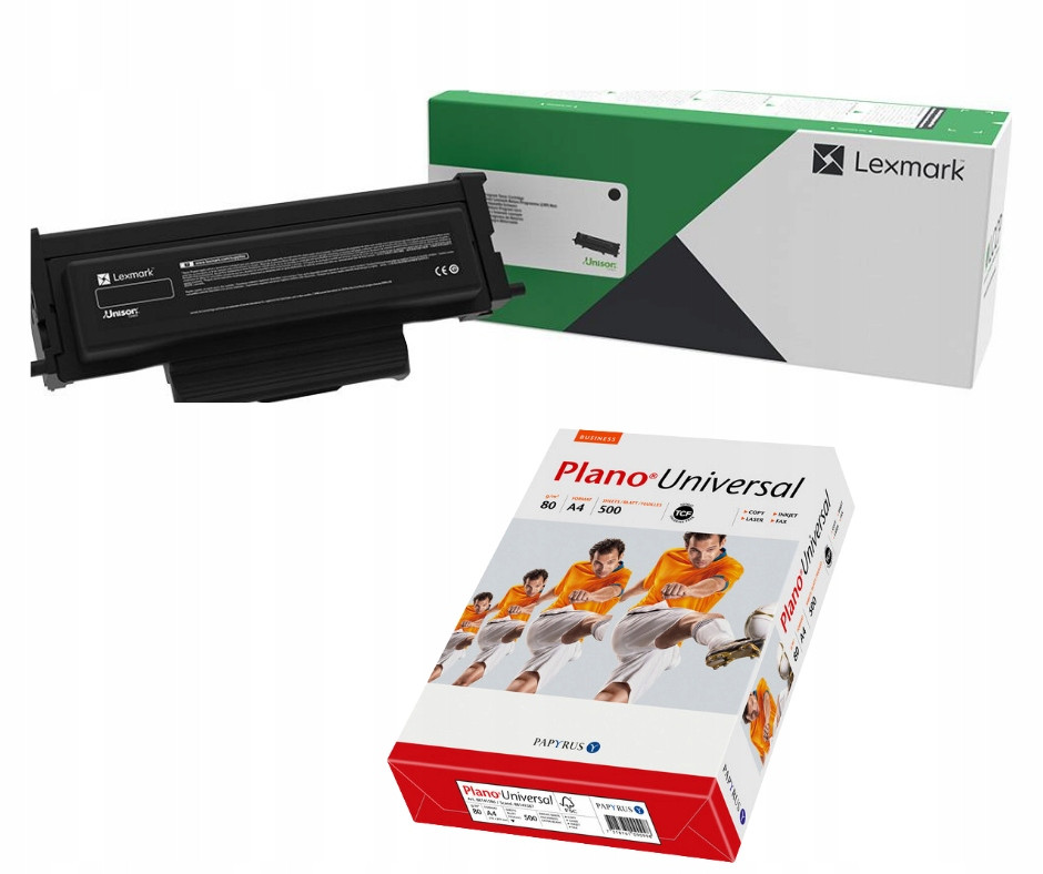 Toner Lexmark pro B2236dw MB2236dwe MB2236adwe bonus papír