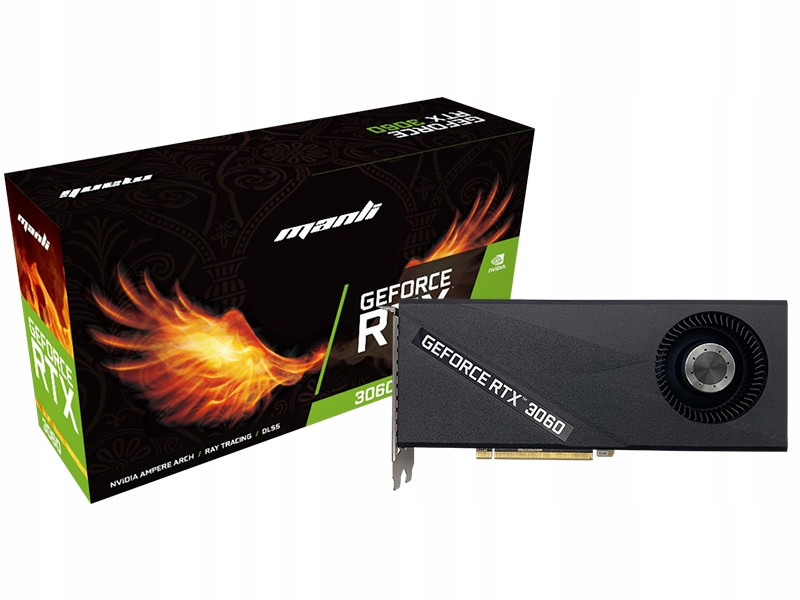 Manli GeForce Rtx 3060 Lhr Blower 12 Gb