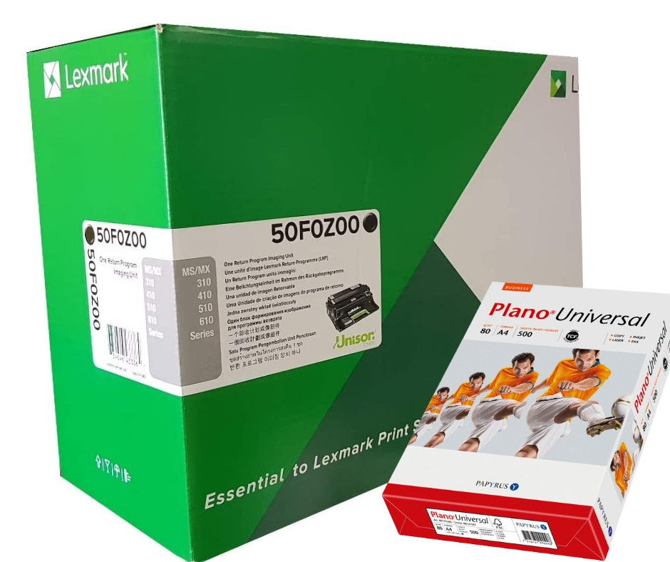 Buben Lexmark 50F0Z00 MS310 MS410DN MS415DN MS510DE MS610DE +ryza Papír