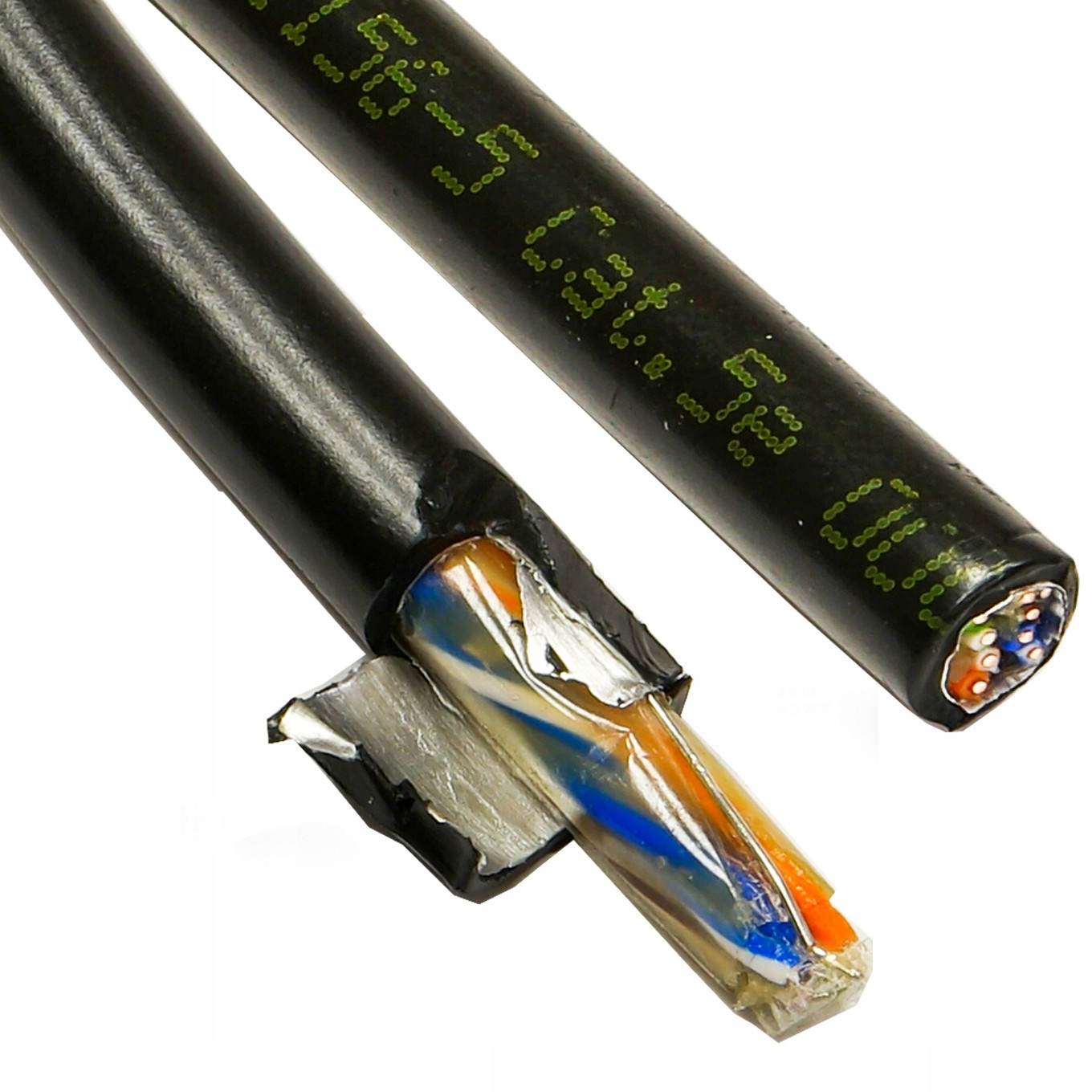 Kabel kabel kroucený stíněný gelovaný F UTPw zemní Uv gel 50m