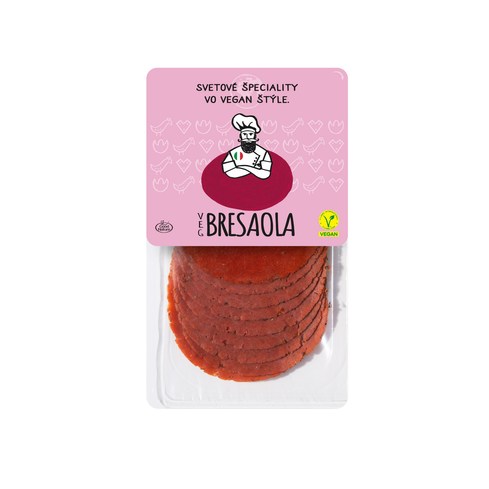 Vegan salám Bresaola