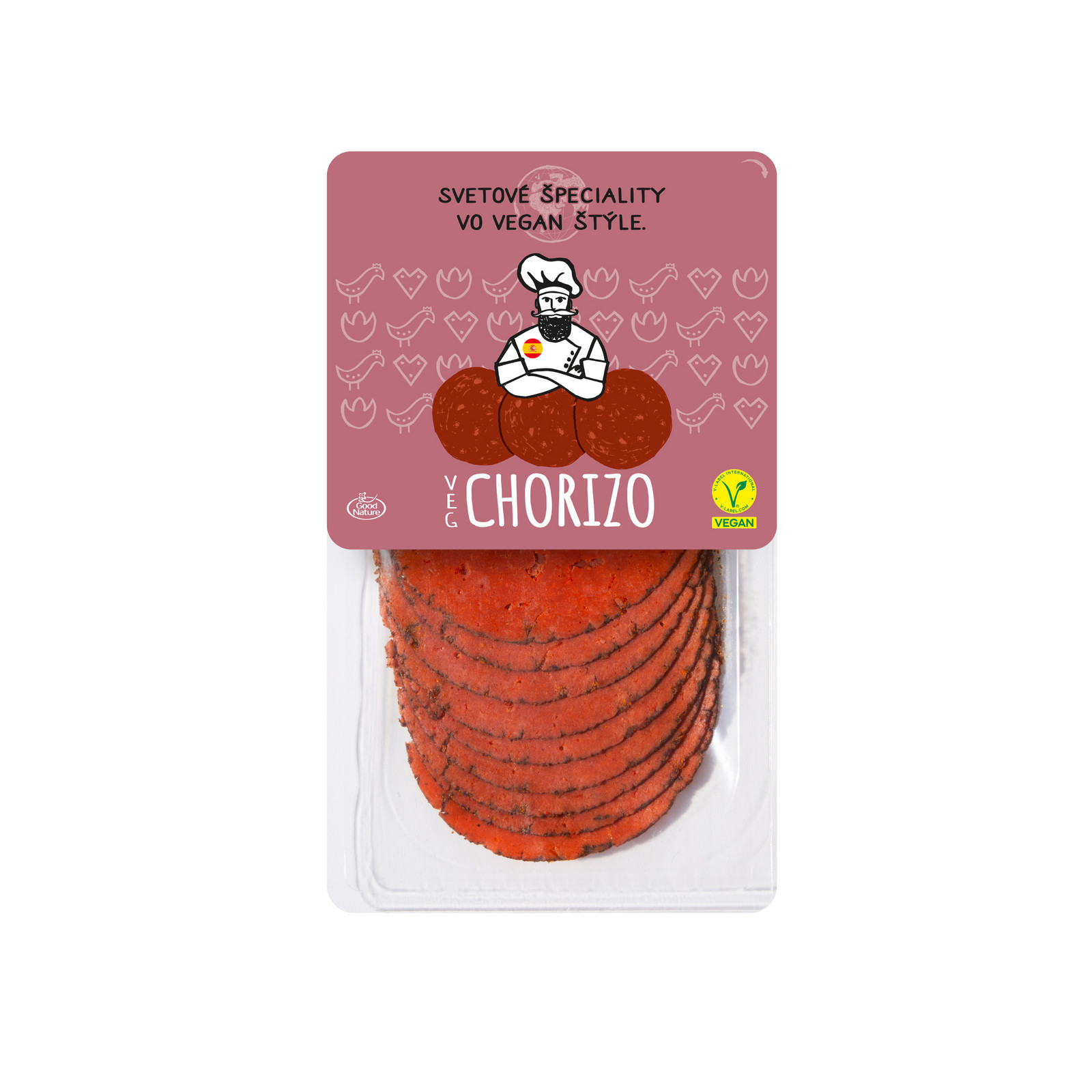 Vegan salám Chorizo
