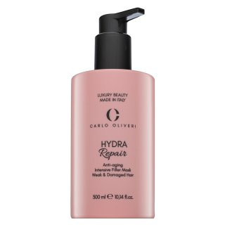 Carlo Oliveri Hydra Repair Anti-Aging Intensive Filler Mask Weak & Damaged Hair maska pro slabé a poškozené vlasy 200 ml