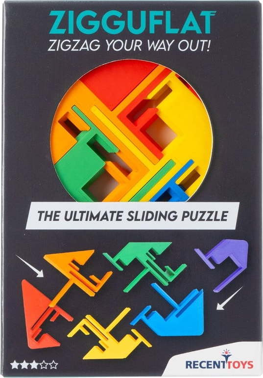 Hlavolam Zigguflat Puzzle – RecentToys