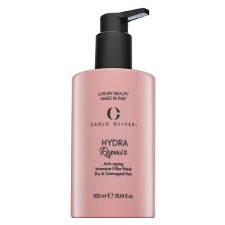 Carlo Oliveri Hydra Repair Anti-Aging Intensive Filler Mask Dry & Damaged Hair maska pro suché a poškozené vlasy 300 ml