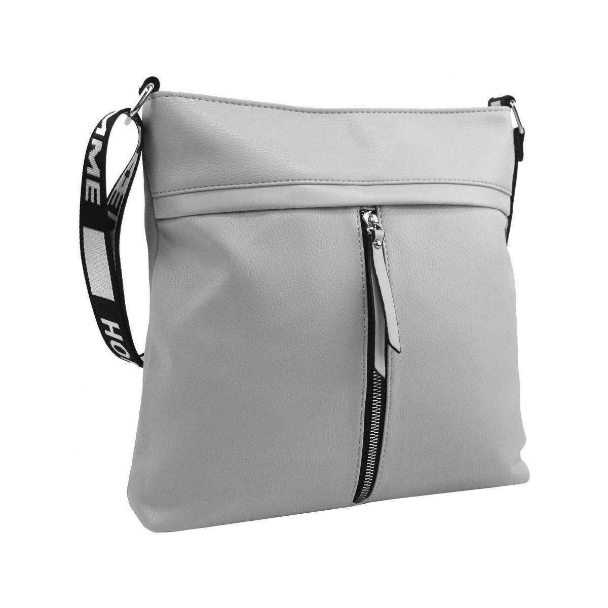 Rosy Bag  Dámská crossbody kabelka NH8164 šedá  Šedá