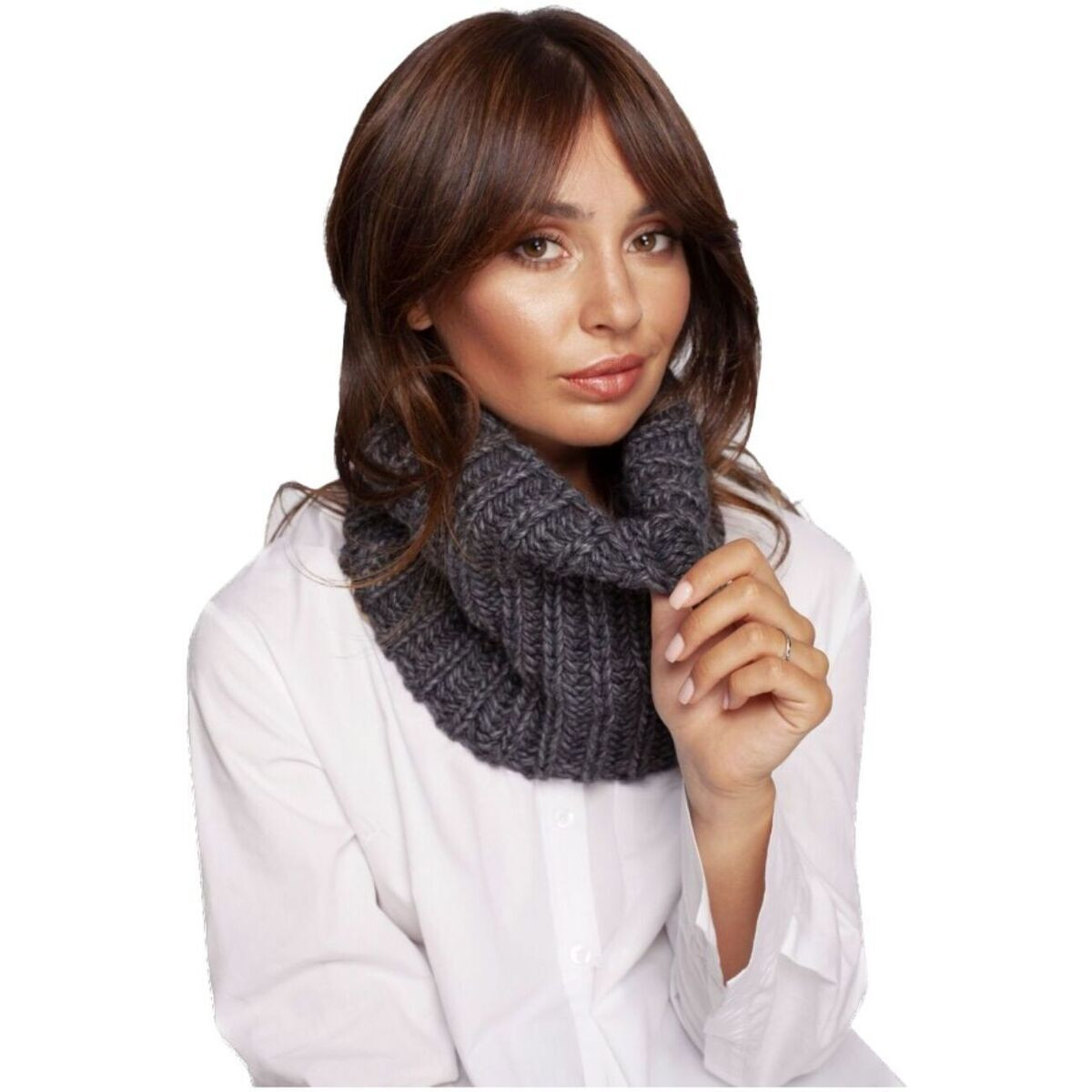 Bewear  Dámský komín Yishu BK097 grafitová  Šedá