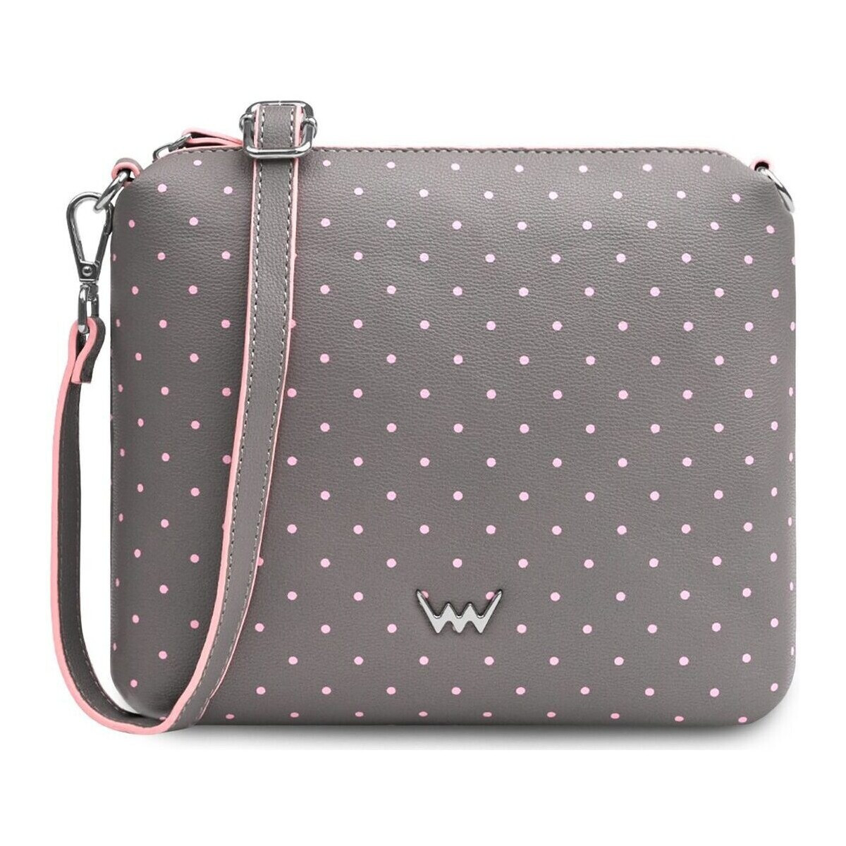 Vuch  Dámská crossbody kabelka Coalie Dotty Grey šedá  Šedá