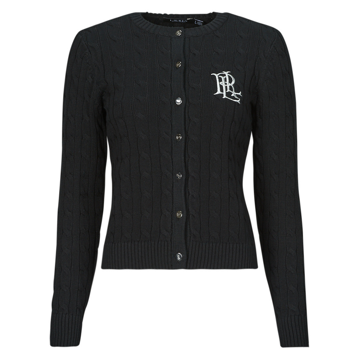 Lauren Ralph Lauren  RALHAN-LONG SLEEVE-CARDIGAN  Černá
