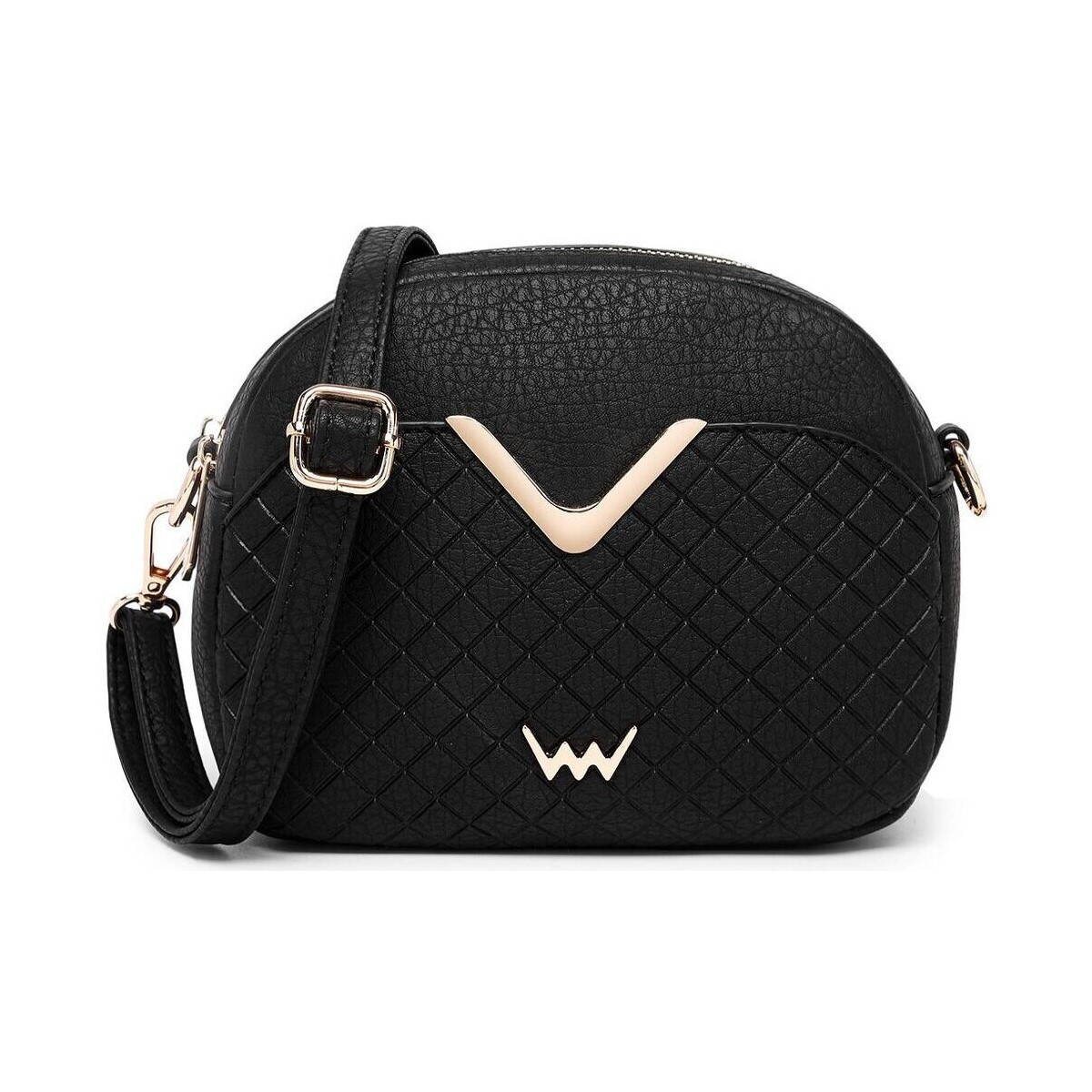 Vuch  Dámská crossbody kabelka Tayna Diamond Black černá  Černá