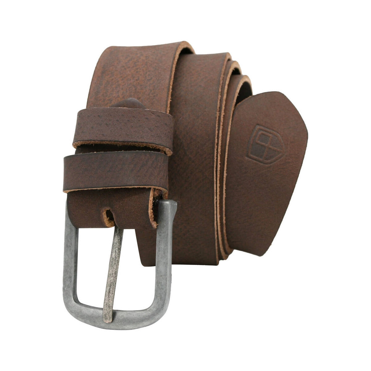 Peterson  Pánský opasek s klasickou sponou Masaki hnědá  Hnědá