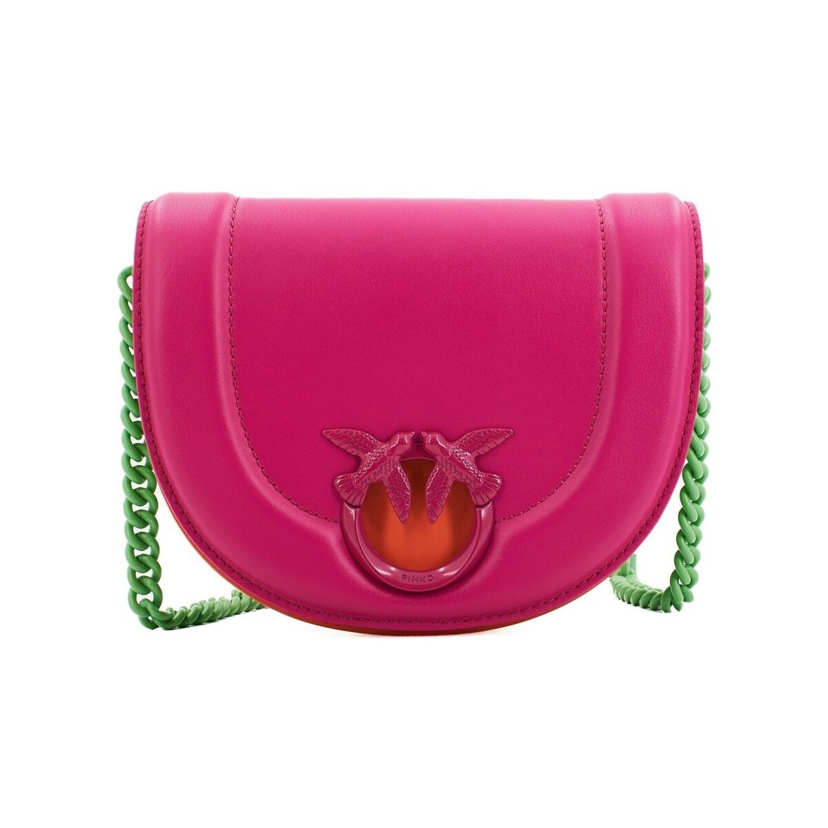 Pinko  LOVE ROUND CLICK MINI V  Růžová
