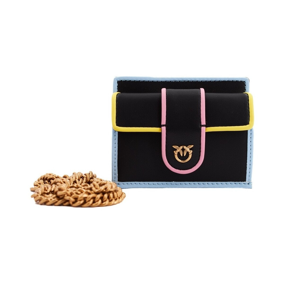 Pinko  CARD HOLDER POCKET  Černá