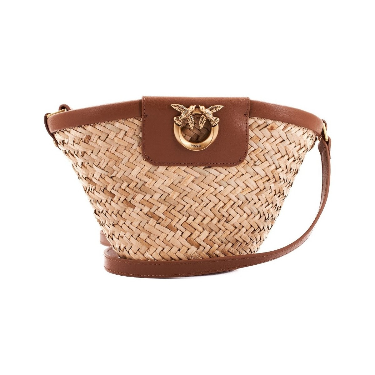 Pinko  LOVE SUMMER BUCKET  Hnědá