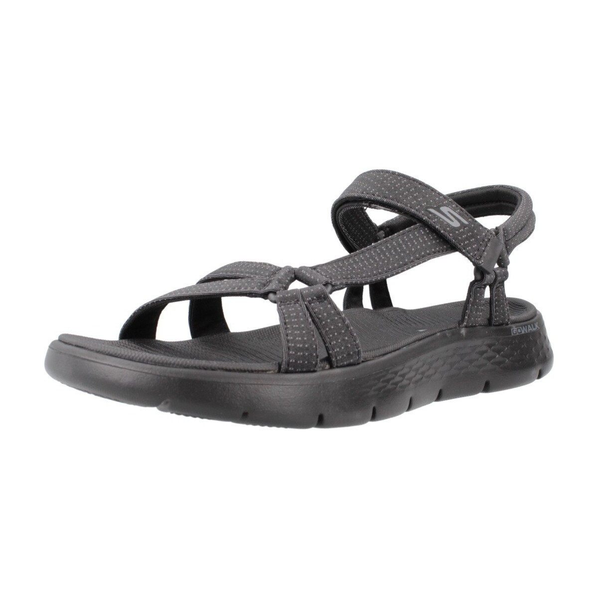 Skechers  GO WALK FLEX SANDAL  Černá
