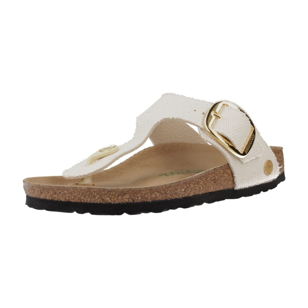 Birkenstock  GIZEH BIG BUCKLE RIVET LO  Béžová