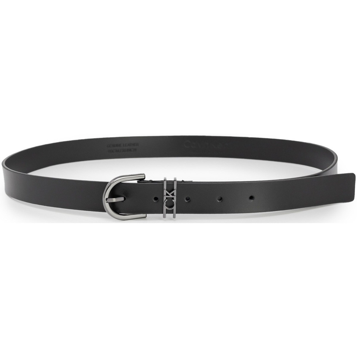 Calvin Klein Jeans  CK LOOP RND BUCKLE BELT K60K612362  Černá