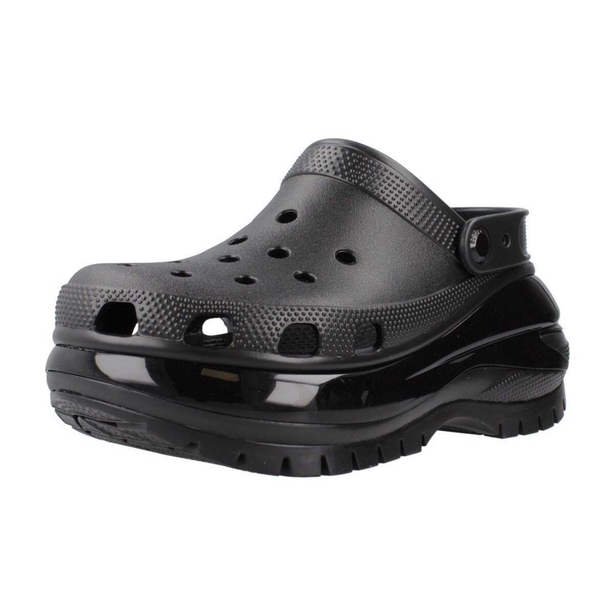 Crocs  CLASSIC MEGA CRUSH CLOG  Černá