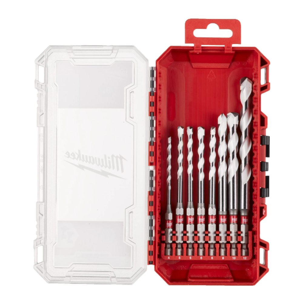 Sada univerzálních vrtáků Milwaukee 8 ks 4932493871