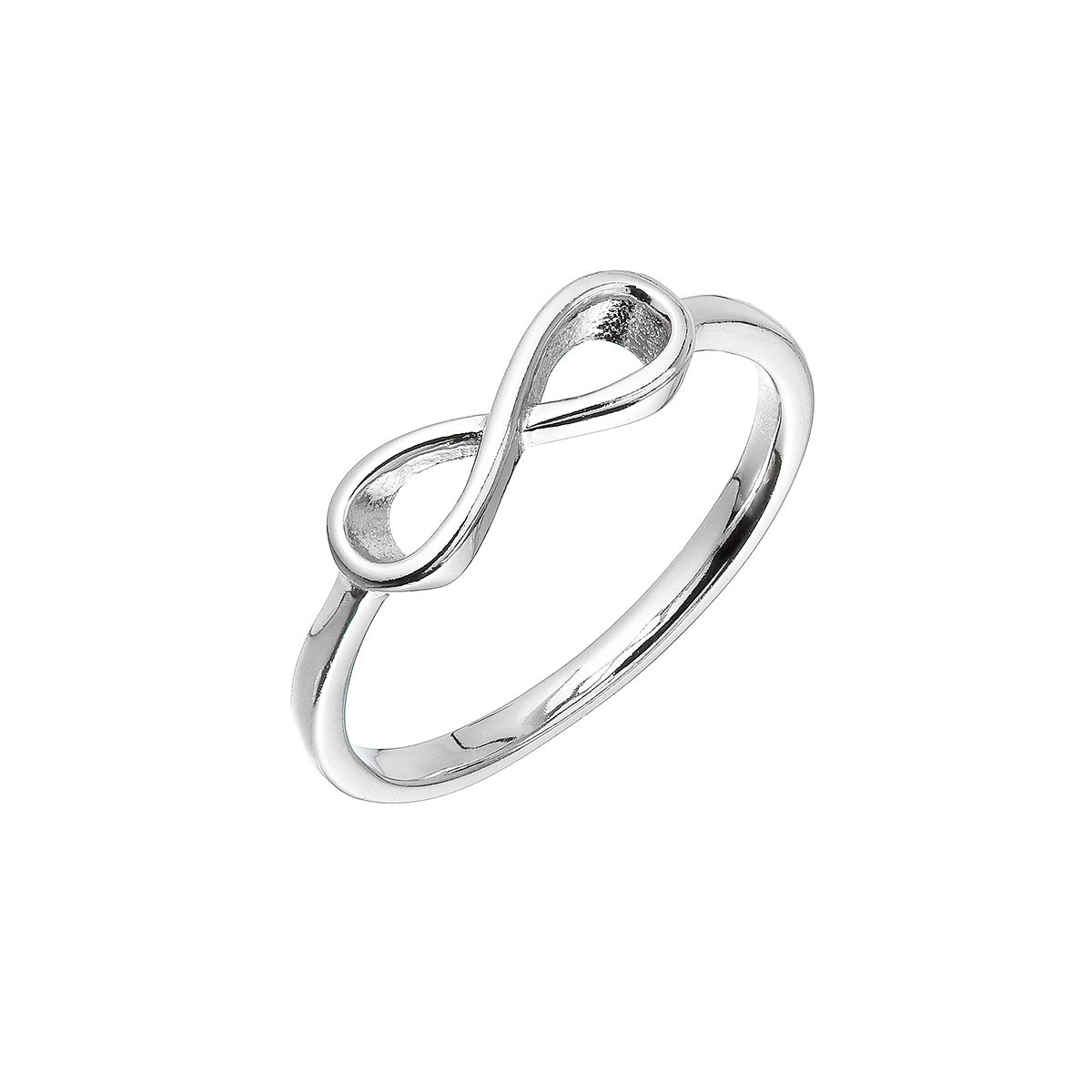 Evolution Group Stříbrný prsten nekonečno 65006