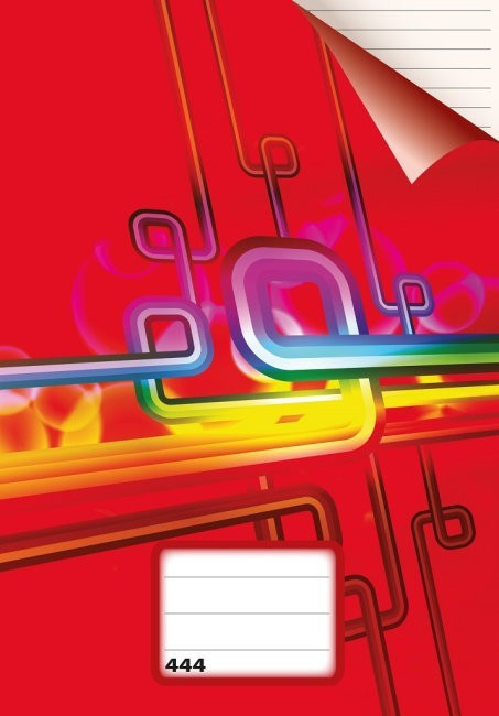 Reas Pack Školní sešit 444 - A4, linkovaný, 40 listů