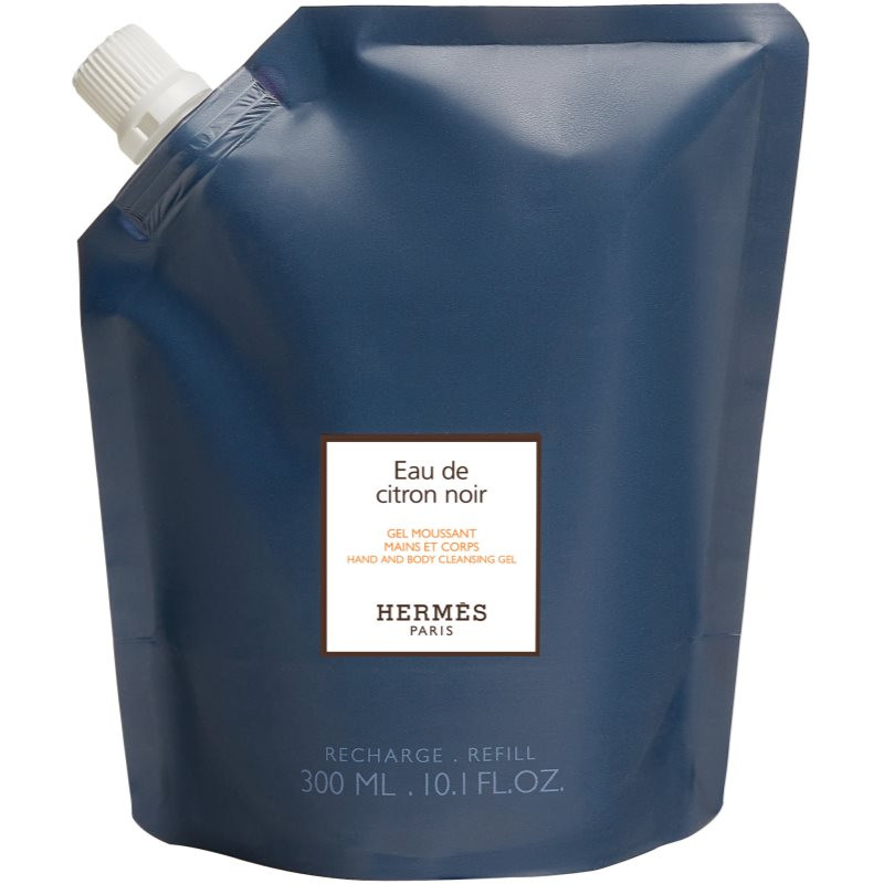 HERMÈS Le Bain Eau de citron noir čisticí gel na ruce a tělo 300 ml