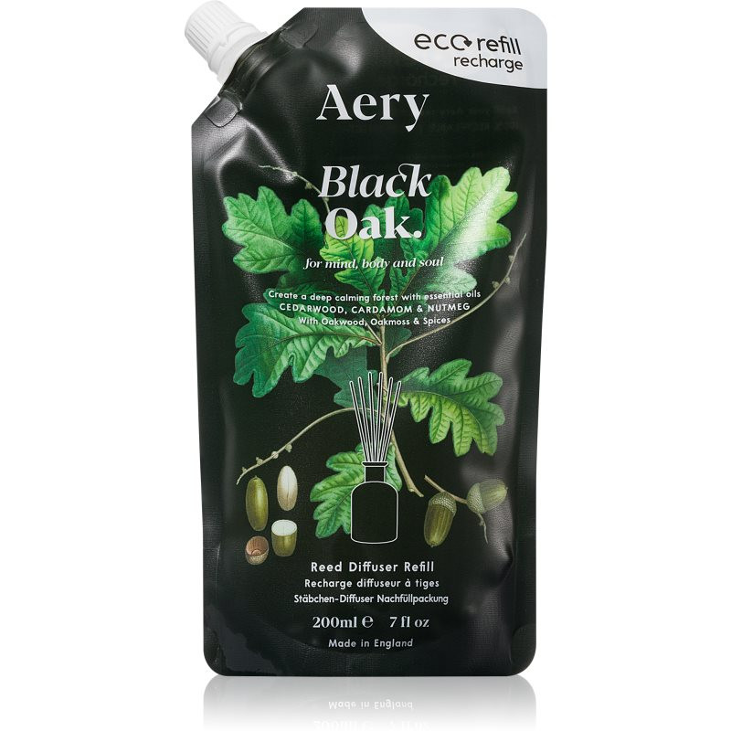 Aery Botanical Black Oak aroma difuzér náhradní náplň 200 ml
