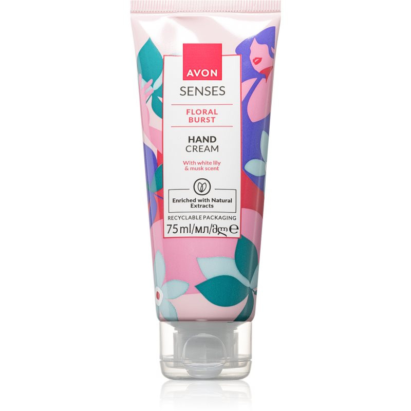 Avon Senses Floral Burst krém na ruce 75 ml