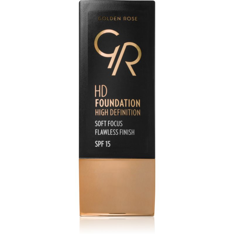 Golden Rose High Definition hydratační make-up SPF 15 odstín 102 Ivory 30 ml