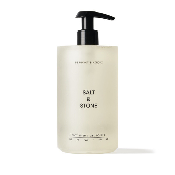 Salt & Stone Body Wash Bergamot & Hinoki přírodní sprchový gel  450 ml