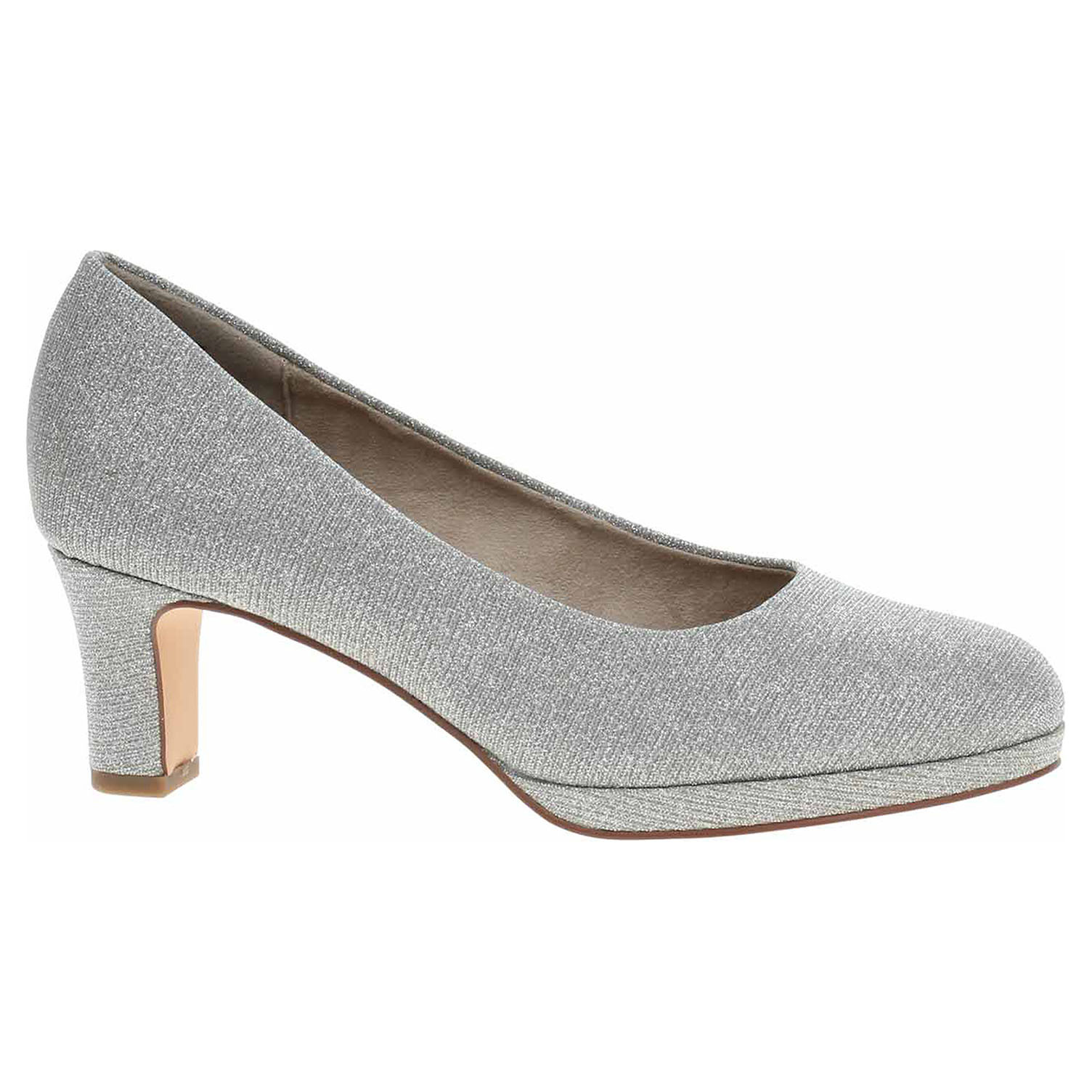 Ecco Dámská společenská obuv Jana 8-22480-42 silver glitter 22901750