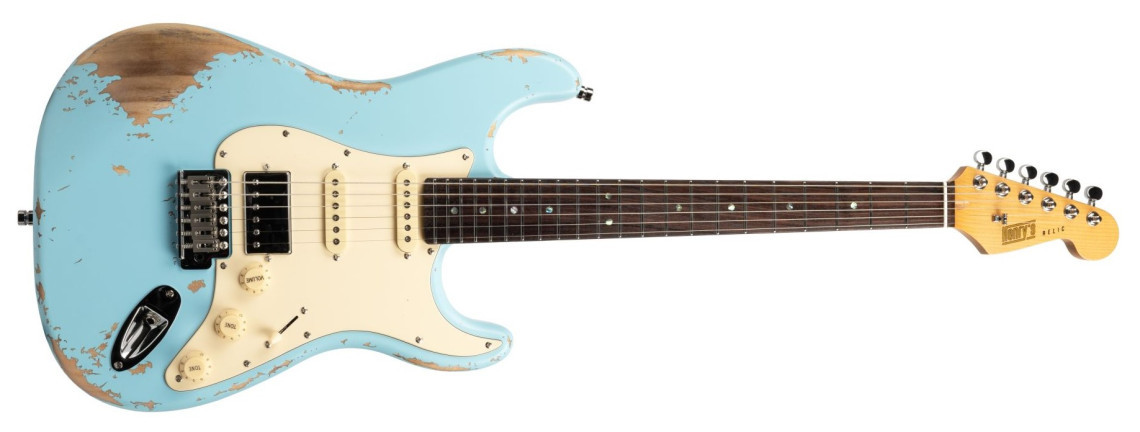 Henry`s Guitars ST-1 ”Python” - Blue Relic