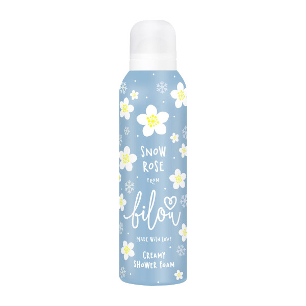 Bilou Sprchová pěna Snow Rose - limitovaná vůně, 200 ml