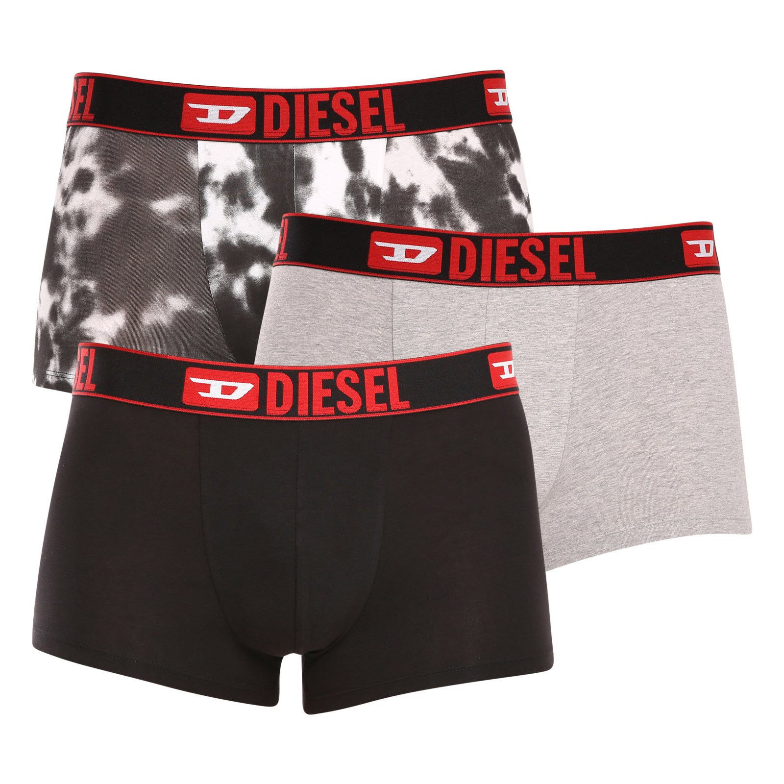 3PACK pánské boxerky Diesel vícebarevné (00ST3V-0AMDK-E6600) XL