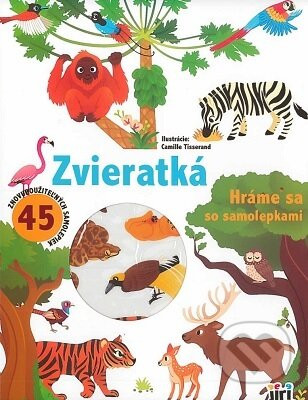 Hráme sa so samolepkami - Zvieratká - Jiri Models SK