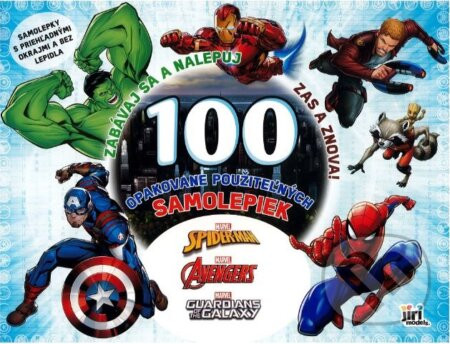 Zabávaj sa a nalepuj - Marvel - Jiri Models SK