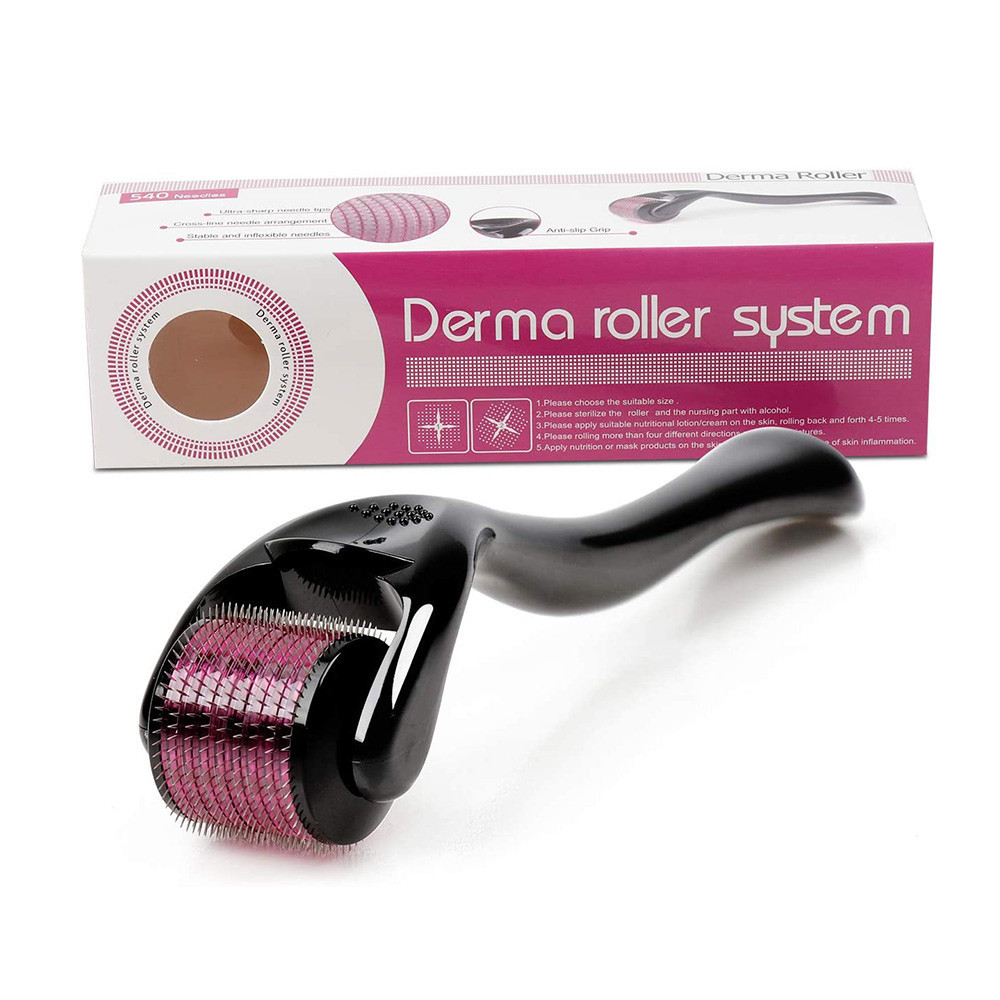 DRS Derma Roller System, váleček na pokožku hlavy s jehličkami, 540 jehel (0,5 mm)