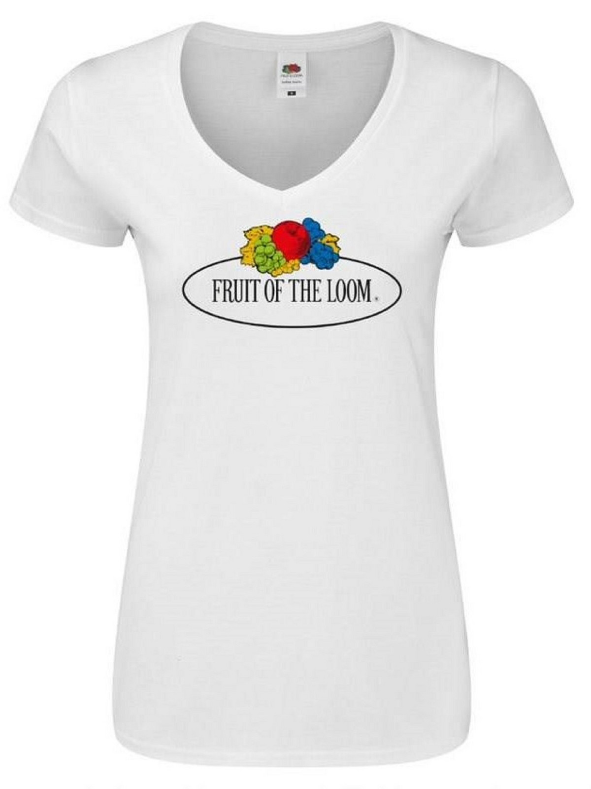 Women's T-Shirt Ladies Vintage V-neck T Fotl Vintage