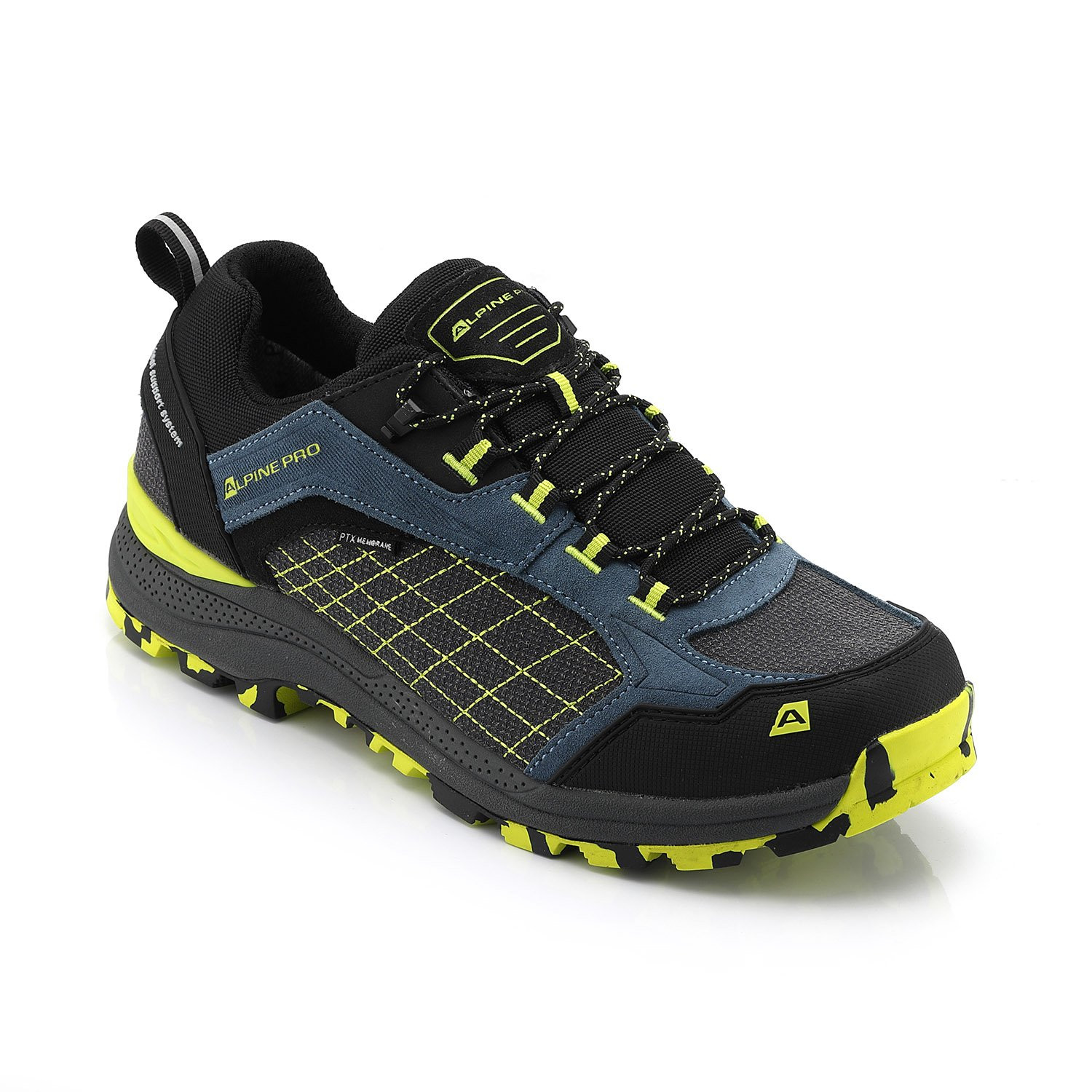 Outdoorová obuv s membránou ptx ALPINE PRO LOPRE blue mirage