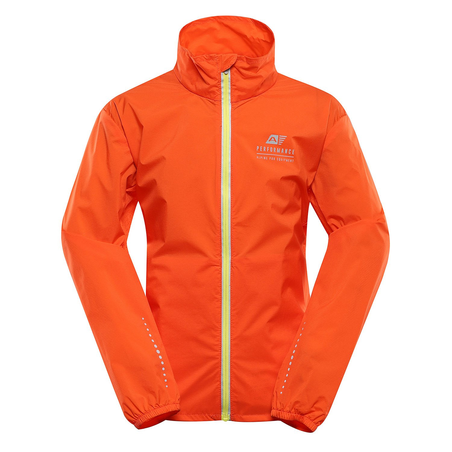 Dětská ultralehká bunda s úpravou dwr ALPINE PRO SPINO spicy orange